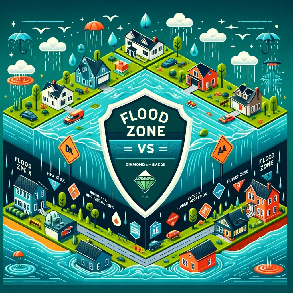 flood zone x vs ae diamond back insurance