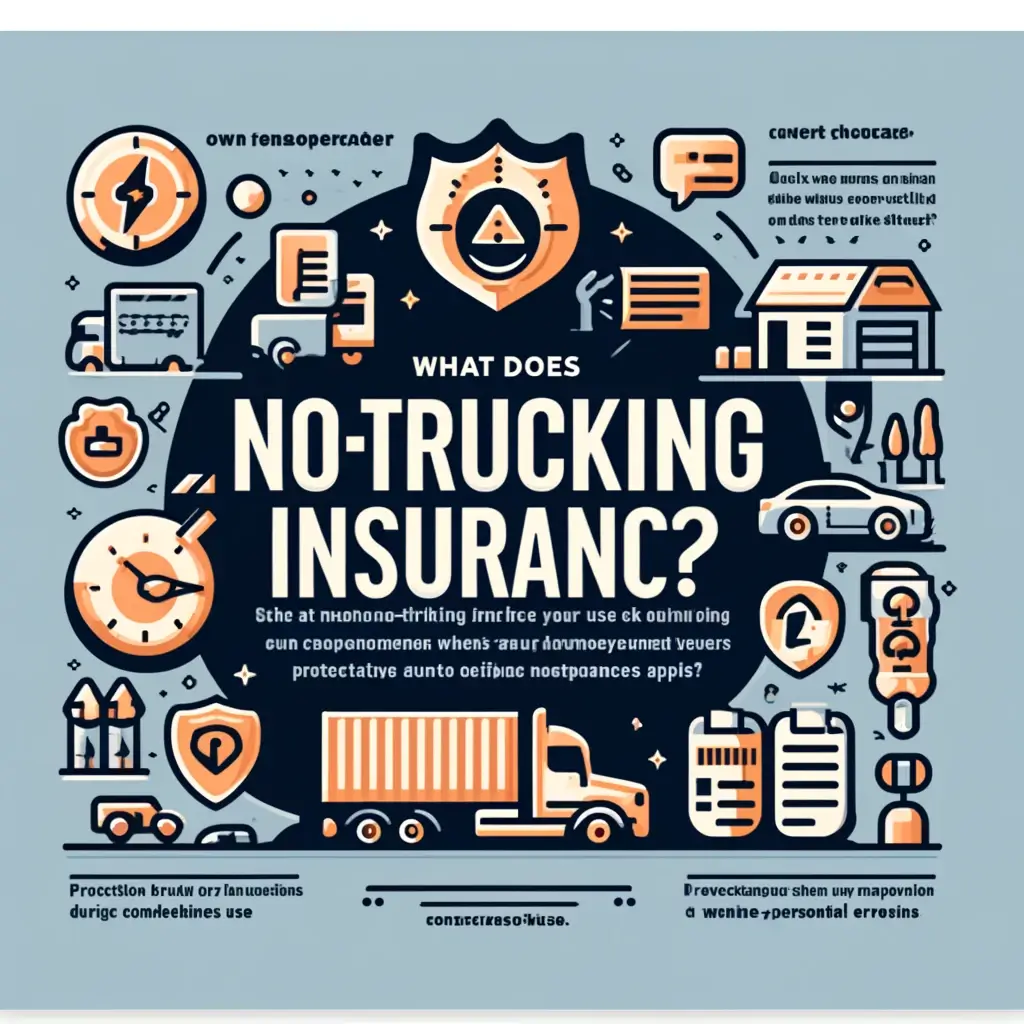 what does non trucking insurance mean diamond back insurance