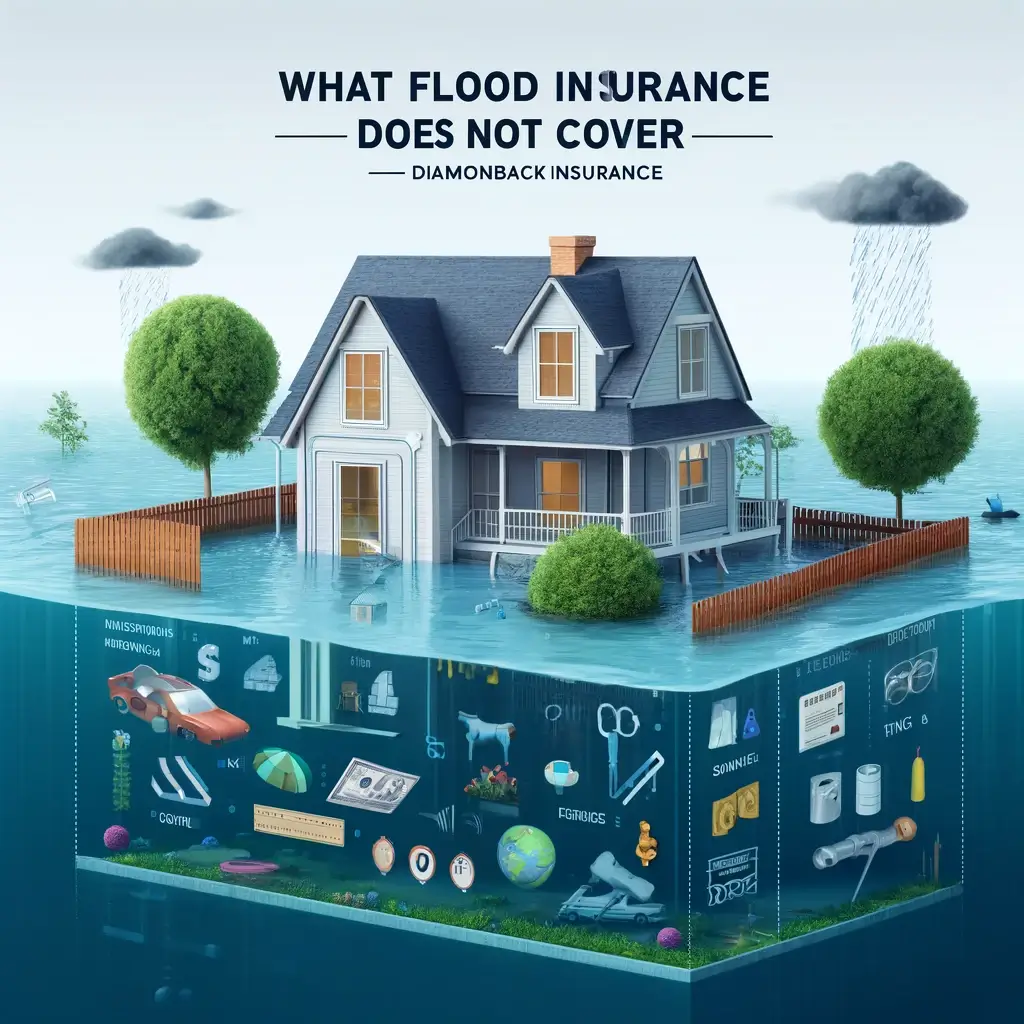 what flood insurance does not cover diamond back insurance