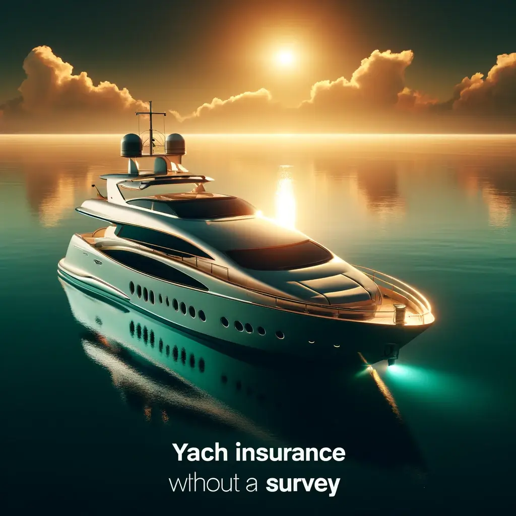 yacht insurance without survey diamond back insurance