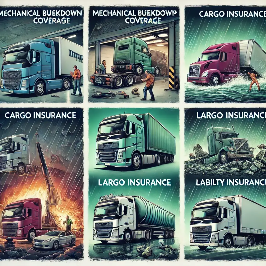 types of trucking insurance diamond back insurance