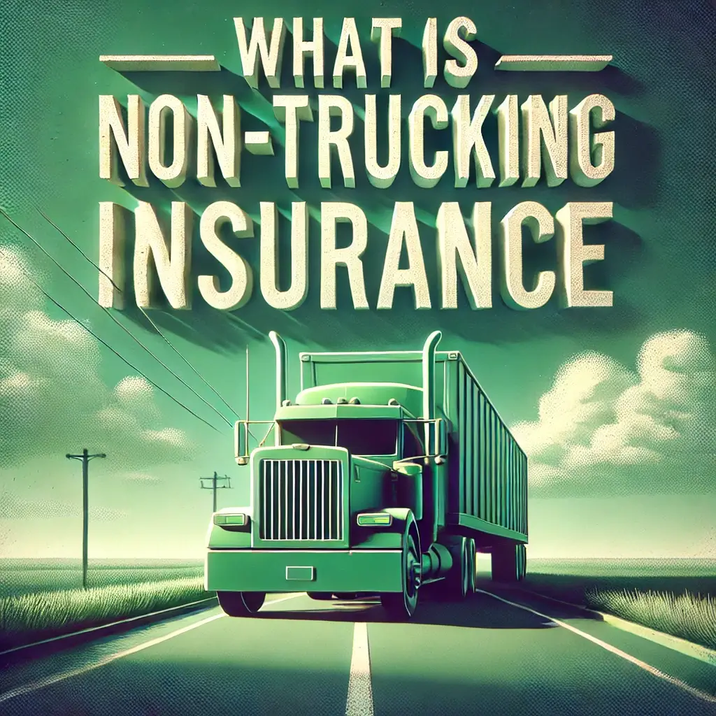 what is non trucking insurance diamond back insurance