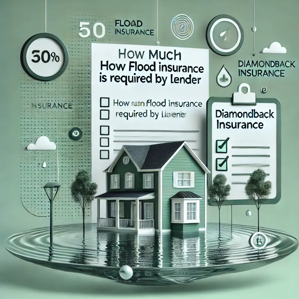 how much flood insurance is required by lender diamond back insurance