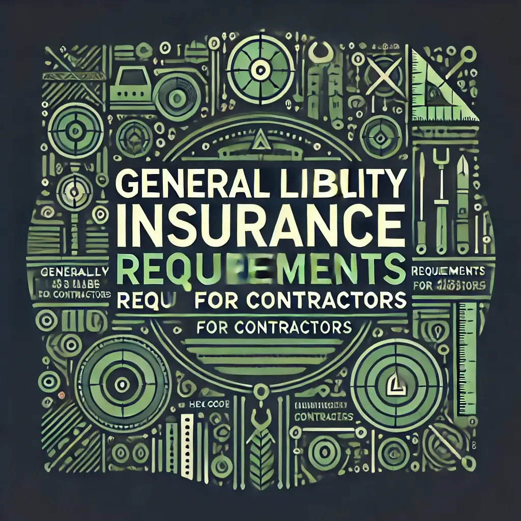 general liability insurance requirements for contractors diamond back insurance