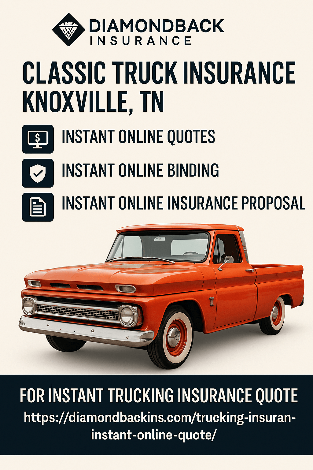 Diamondbackins.com instant trucking quote