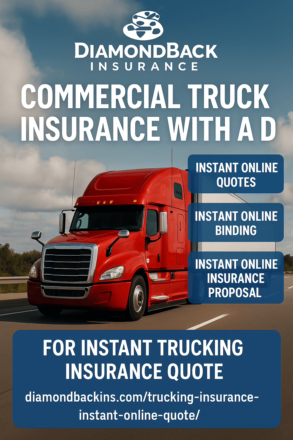 Diamondbackins.com instant trucking quote