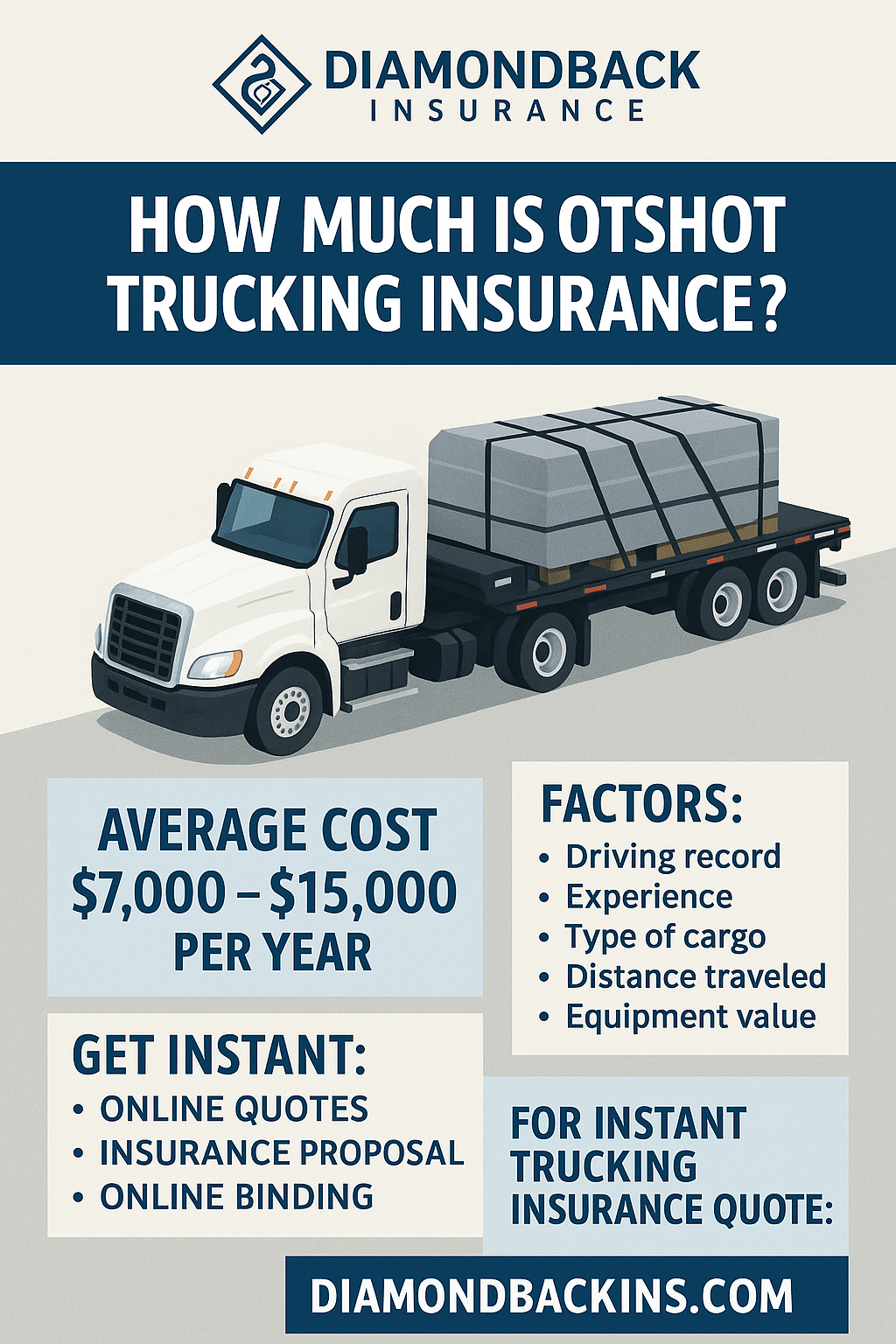 Diamondbackins.com instant trucking quote