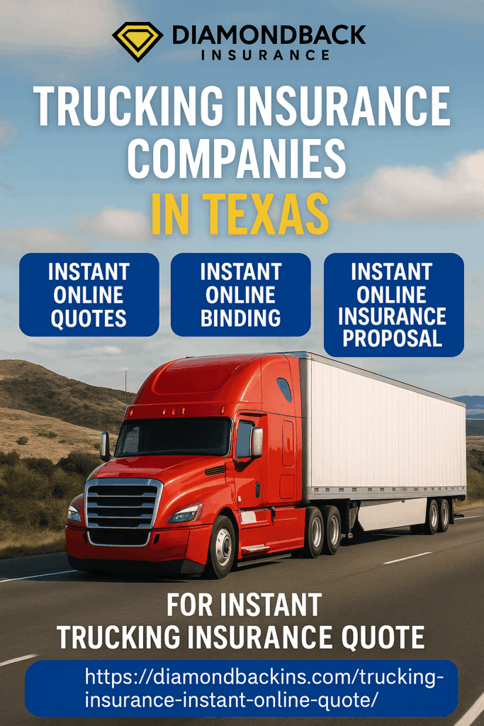 Diamondbackins.com instant trucking quote