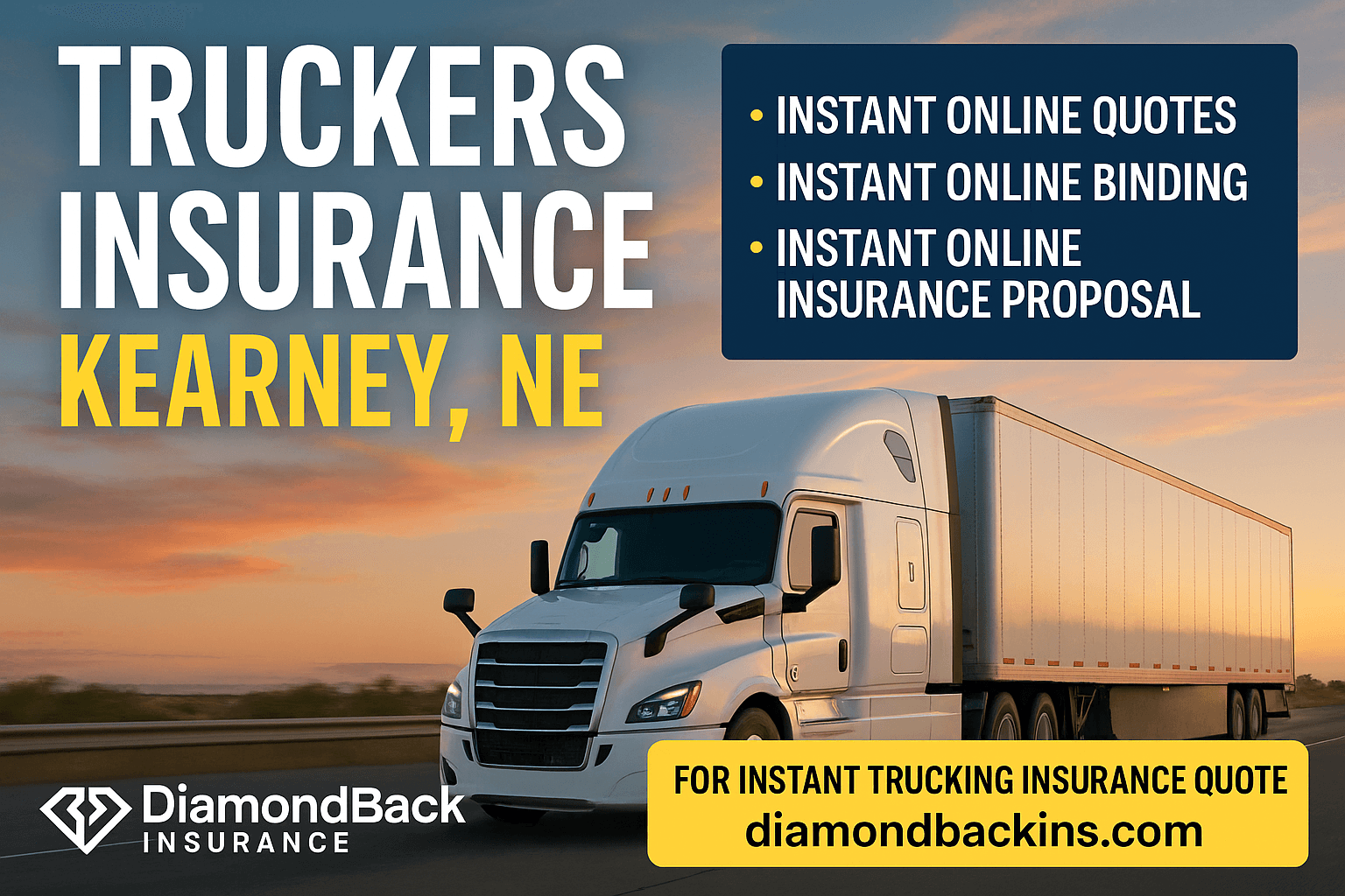 Diamondbackins.com instant trucking quote