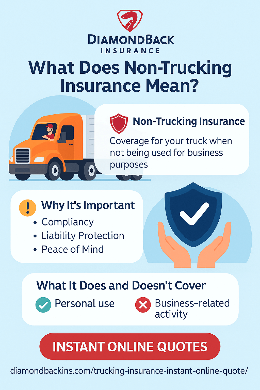 Diamondbackins.com instant trucking quote