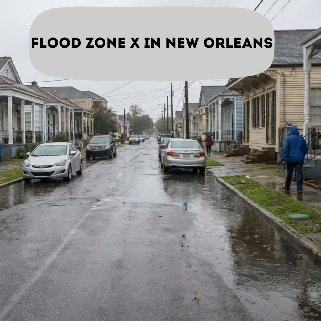 Flood Zone X in New Orleans DiamondBack Insurance