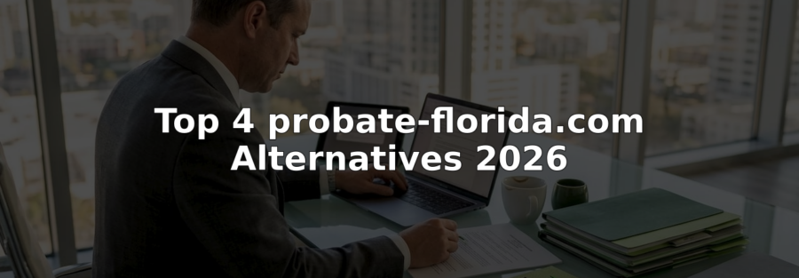 Attorney reviewing legal documents at Florida law office