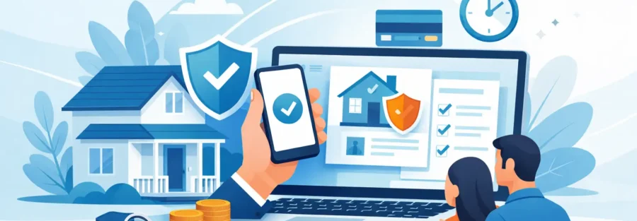 Buy Home Insurance Entirely Online Fast