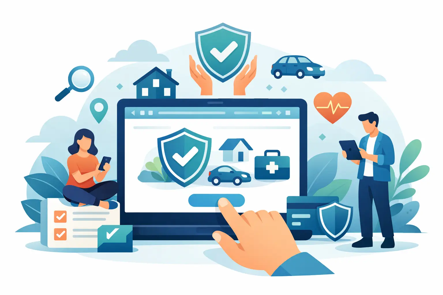How Online Insurance Buying Works