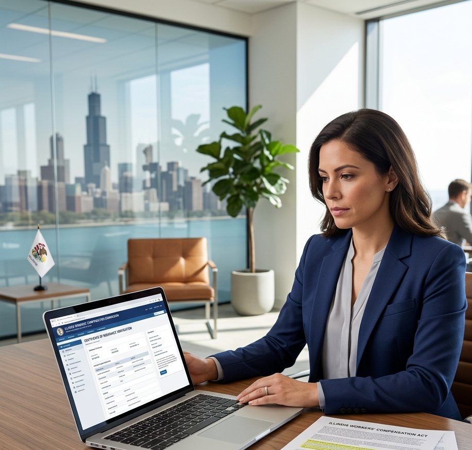 Illinois Workers Compensation Insurance Lookup with DiamondBack Insurance
