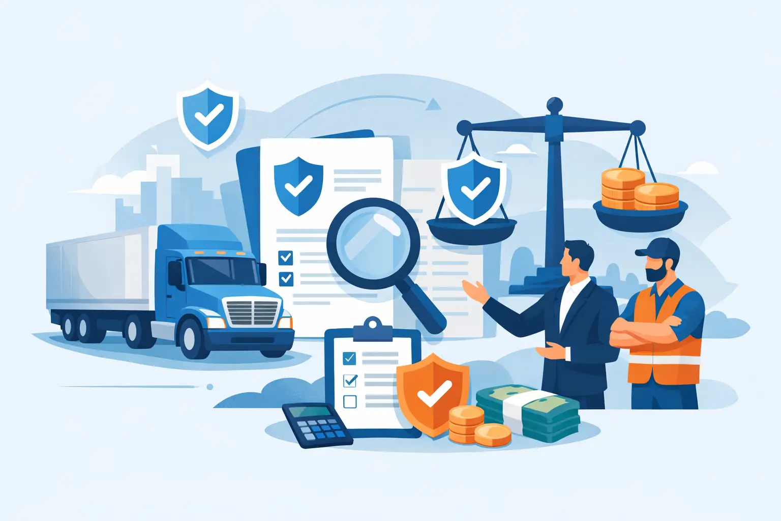 Compare Trucking Insurance Coverages Confidently